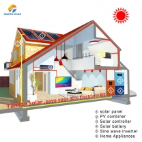 companents of off grid solar panel 3KV ground mount solar panel kit