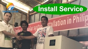 Solar generator manufacturer build a small solar power system 10kw