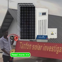 solar rooftop pv system 20kw solar panel battery stoarage