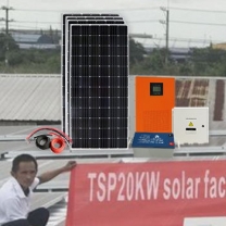 solar rooftop pv system 20k design solar system 10kva 3phase