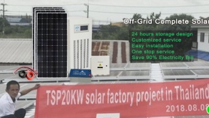 solar rooftop pv system 20k solar panel for hotels