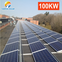 grid tie solar power system 100kw with no battery