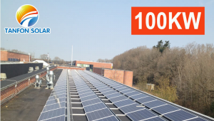 grid tie solar power system 100kw with no battery
