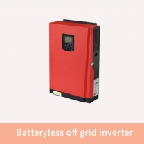 Inverter running without battery for off grid solar power system