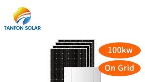 on grid solar inverter system 100kw for PV system 