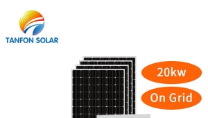 Factory Sale 20kw Solar System Price Grid Tie 20kva Power For Industrial 