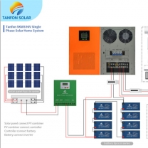 5000W Solar System Energy Saving Electricity Supply with Battery Storage