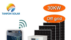 High Efficiency Solar Panel System 30kw and 35kw hybrid solar system for Home