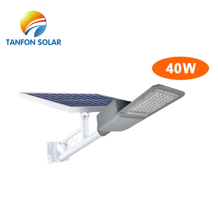 IP65 40W led street light solar waterproof