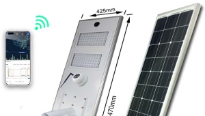 solar power street light with Remote monitoring 