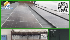 Myanmar Three Phase 20KW solar system Pig Farm Project