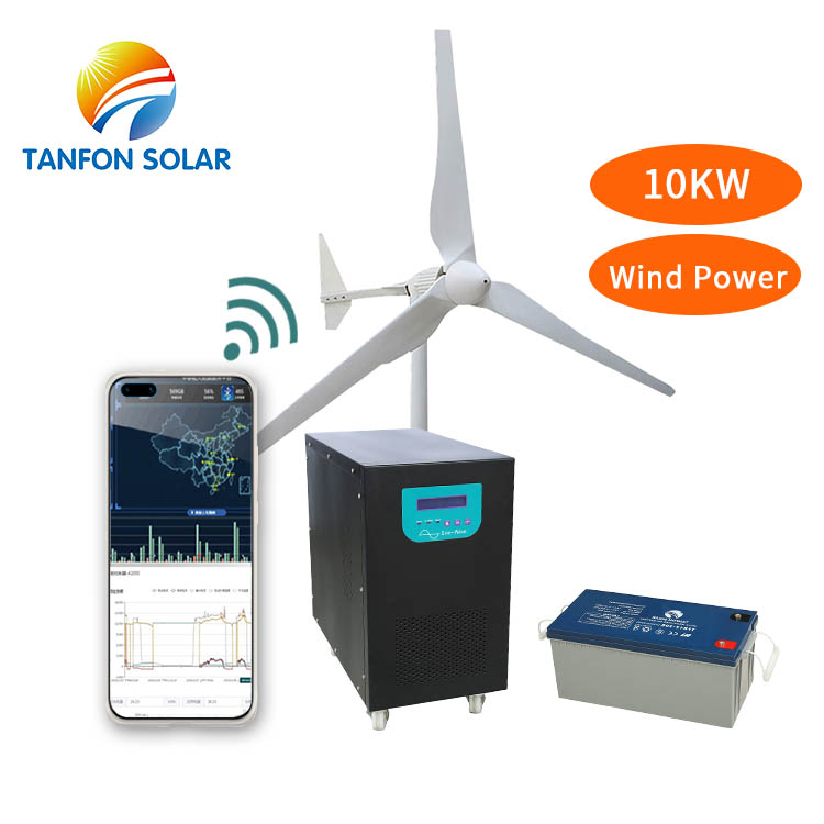 10 kw hybrid wind-solar power plant