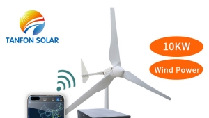 10 kw hybrid wind-solar power plant