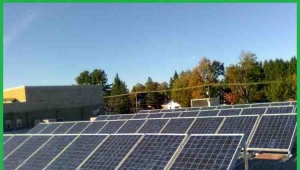 300kw solar power plant can supply power to a community