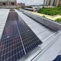 200KW photovoltaic generation system with connection to the public grid