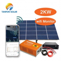 2kw Solar Power kit for Home With Lithium Battery