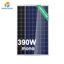 Mono Crystalline 390W Solar Panel for Home Energy System