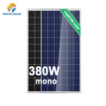 380W Monocrystalline Solar Panel with TUV/Ce Certificate