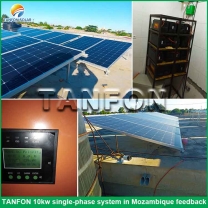 12kva off grid solar system kit battery charge accumulators for lodge Nigeria