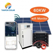 60kw Standalone Customized Solar Panel System for Home or Industrial Use