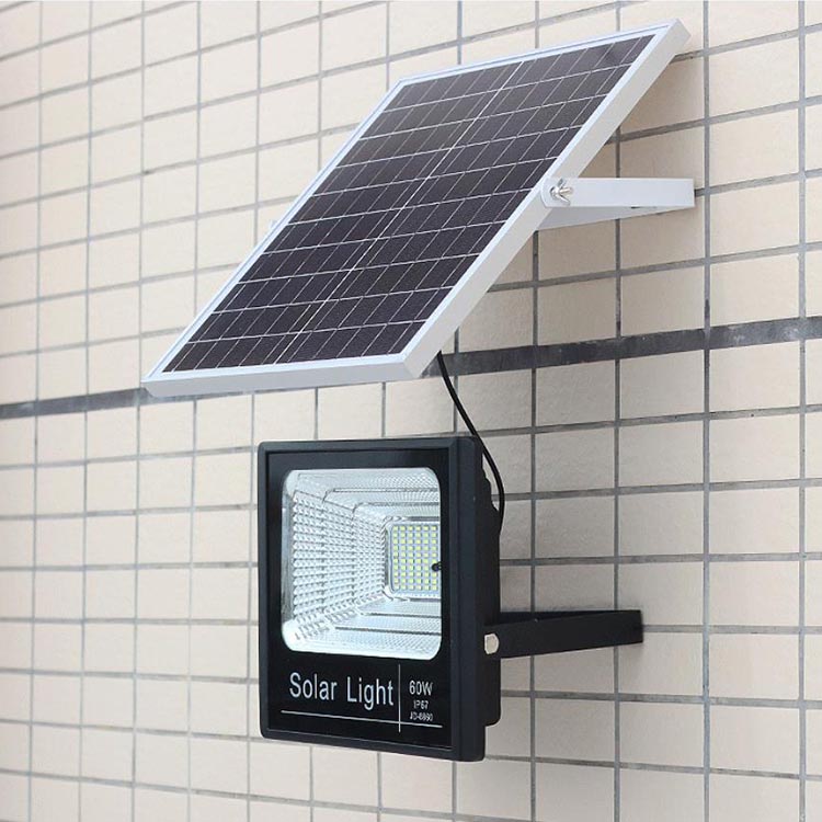 Outdoor motion sensor led solar flood light 