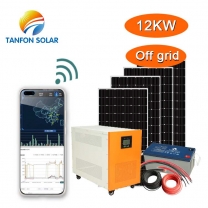 12KW Off Grid Solar Power System Kit For Home