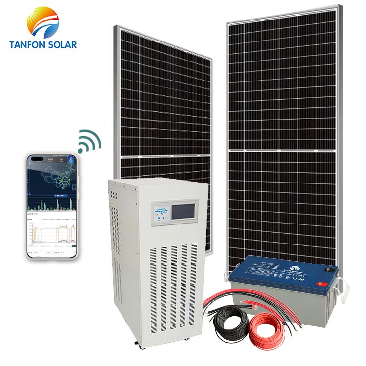 31KVA 31KW Solar System Price Off Grid Solar Panel Power With Battery