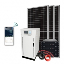 300KW 300KVA Off Grid Solar Power System With Battery Storage