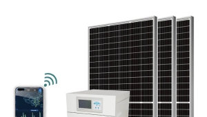 60KW 60KVA Off Grid Solar Power System With Battery Storage