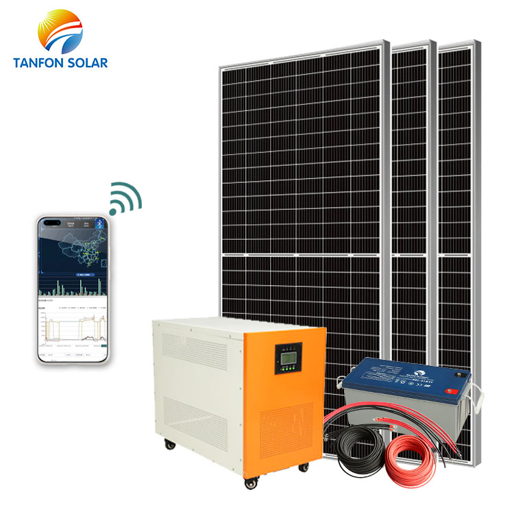 Most Complete 6KVA 6KW Off Grid Solar System With Battery Price Cost