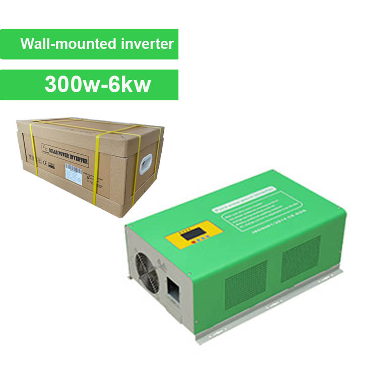 Wall-mounted solar inverter