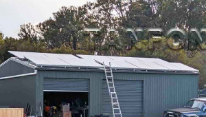 Australia 10kw lithium battery solar system installed