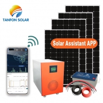 Tanfon 5kw solar system with solar assistant App