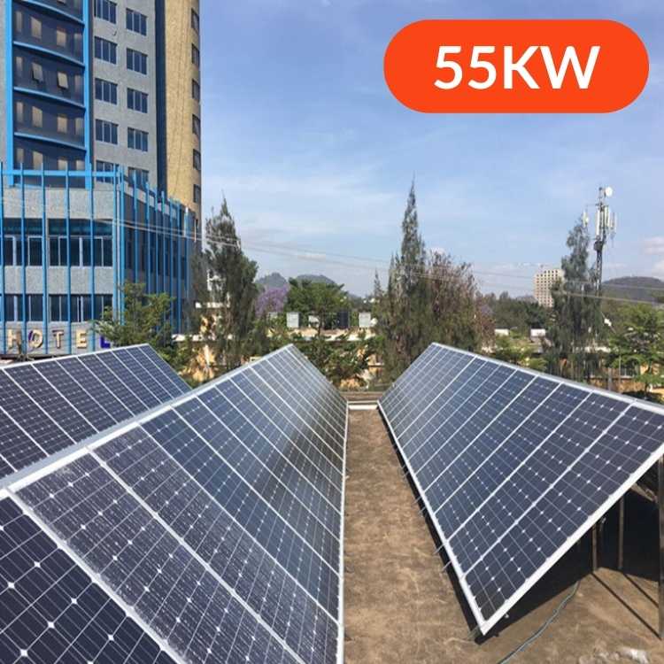 55kw off grid solar system