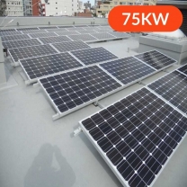 75KW Solar System Price 75KVA Off Grid Solar Power Panel With Battery