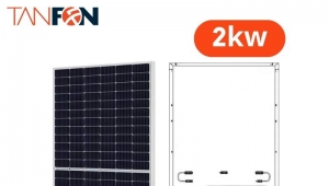 2kw solar panel system for home with APP