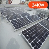 24KW 24KVA Off Grid Solar Power System Kit With Battery