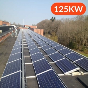125KW 125KVA Solar Panel System