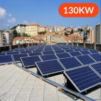130KW Solar System Price 130KVA Off Grid Solar Power Panel With Battery