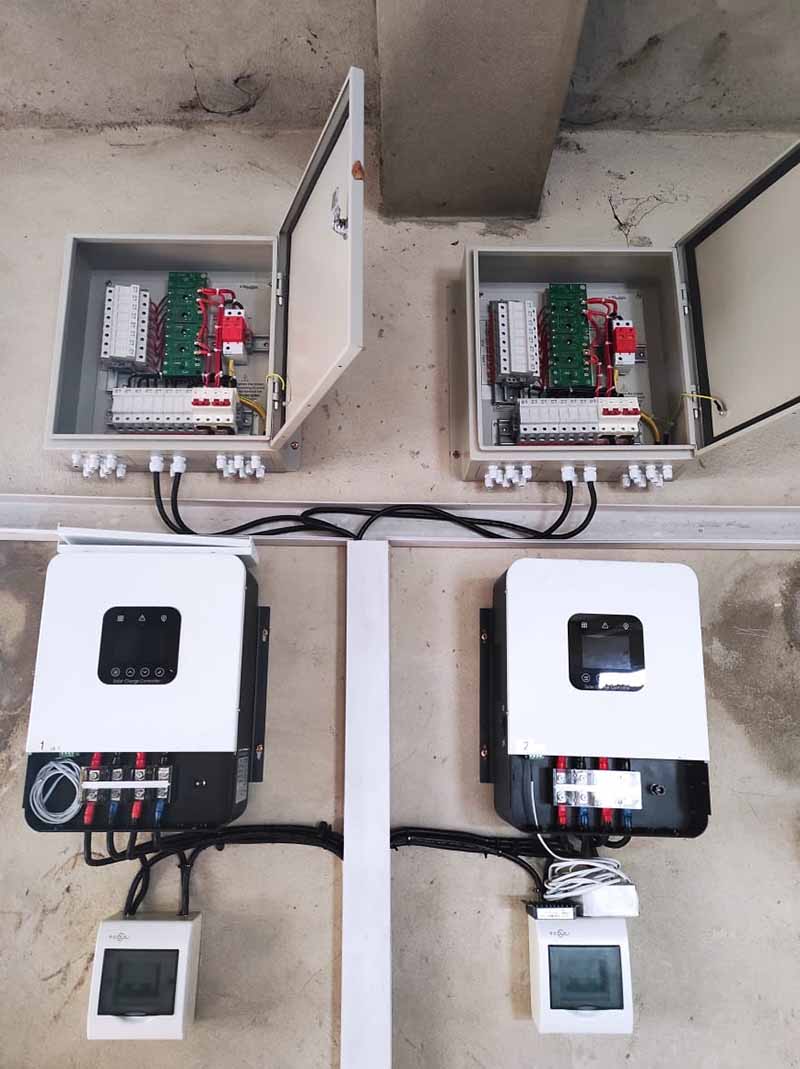 3 Phase 150KW Off Grid Solar Power System In Nigeria