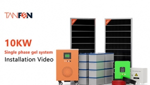 10kw Gel Battery Single Phase Off Grid Solar System Installation Guide