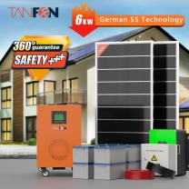  Tanfon 6kw solar system for house with APP