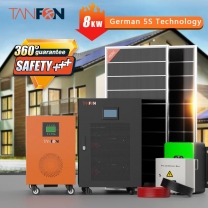 Tanfon 8kw solar system for home with APP