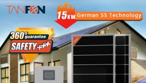 Complete 15KW Off Grid Solar Power System Electricity Kit For Home