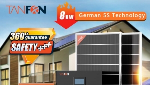Tanfon 8kw solar system for home with APP