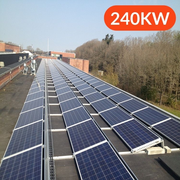 240KW 240KVA Off Grid Solar Power System With Batt
