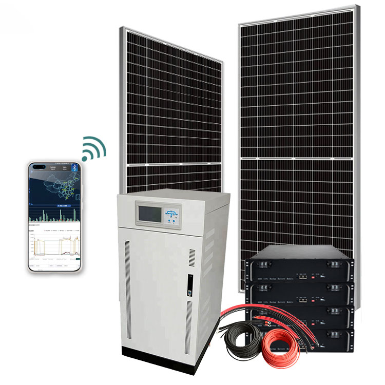 450KW 450KVA Off Grid Solar Power System With Battery Storage