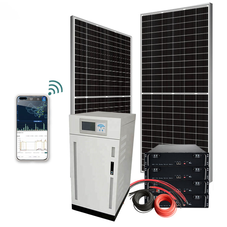 550KW 550KVA Off Grid Solar Power System With Battery Storage