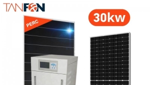 30kw solar power system with iot