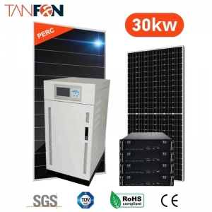 30kw solar power system with iot